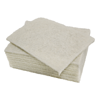 Image sur Tampons à récurer blanc - 6'' x 9'' 